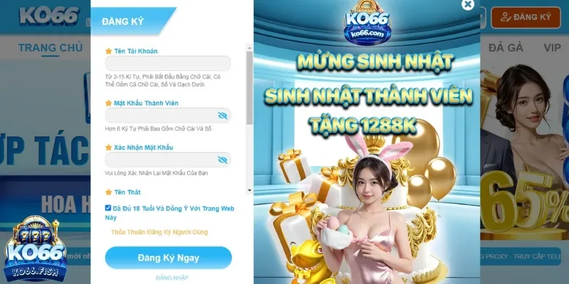 Tạo ID hợp lệ để có thưởng